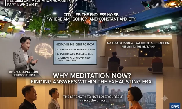 📺 The Message Delivered by KBS Docu ON ‘Meditation Humanity’: Why Meditation Now? | Santa Clara Meditation