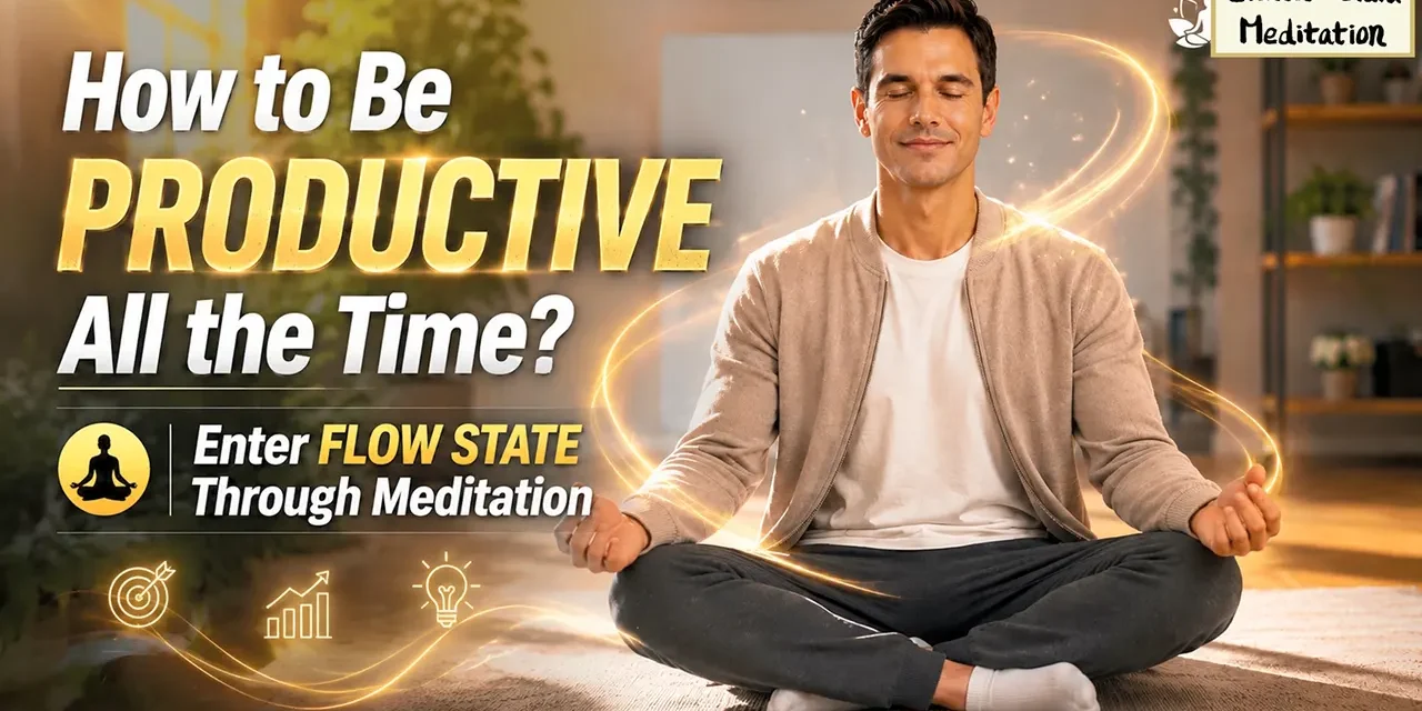 ⚡ Unlocking Peak Productivity: Your Guide to the Flow State | Santa Clara Meditation