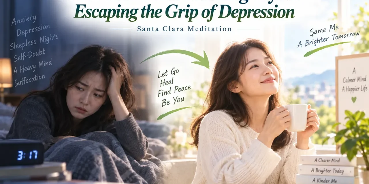 🌬️ “I Felt Like I Was Ruining Myself”: Escaping the Grip of Depression | Santa Clara Meditation