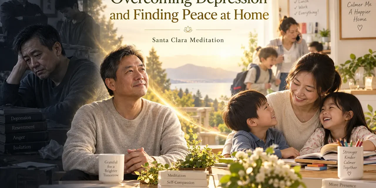 🌈 Overcoming Depression and Finding Peace at Home | Santa Clara Meditation