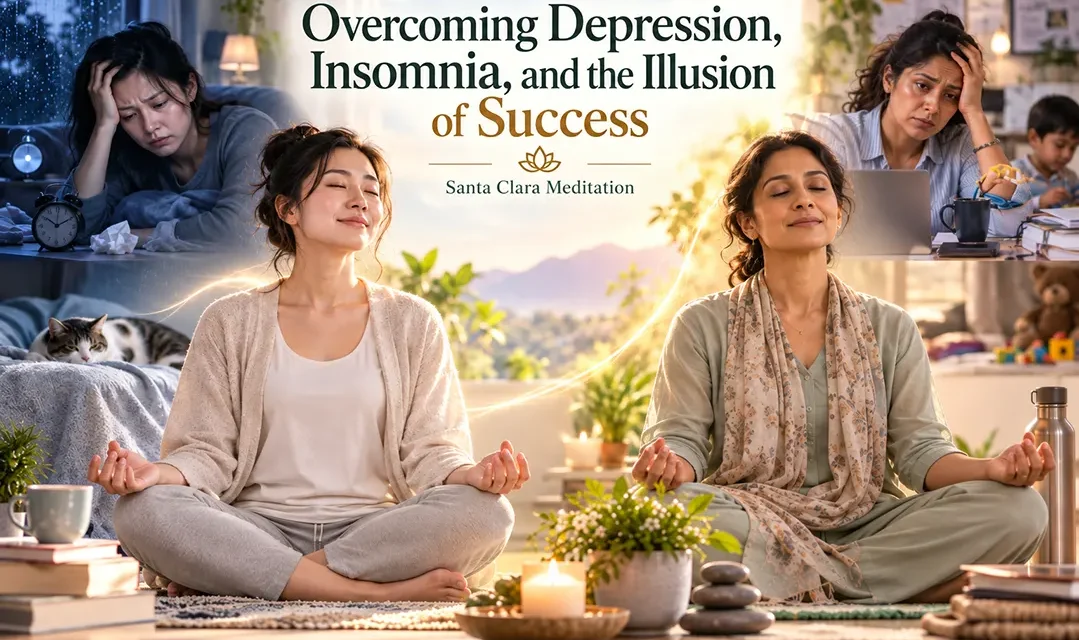🌿 Overcoming Depression, Insomnia, and the Illusion of Success | Santa Clara Meditation