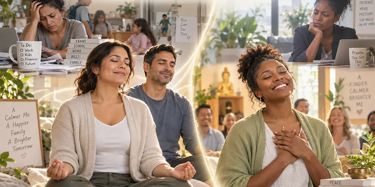 🌬️ Disappearing Worries and Finding a Joyful Mind | Santa Clara Meditation