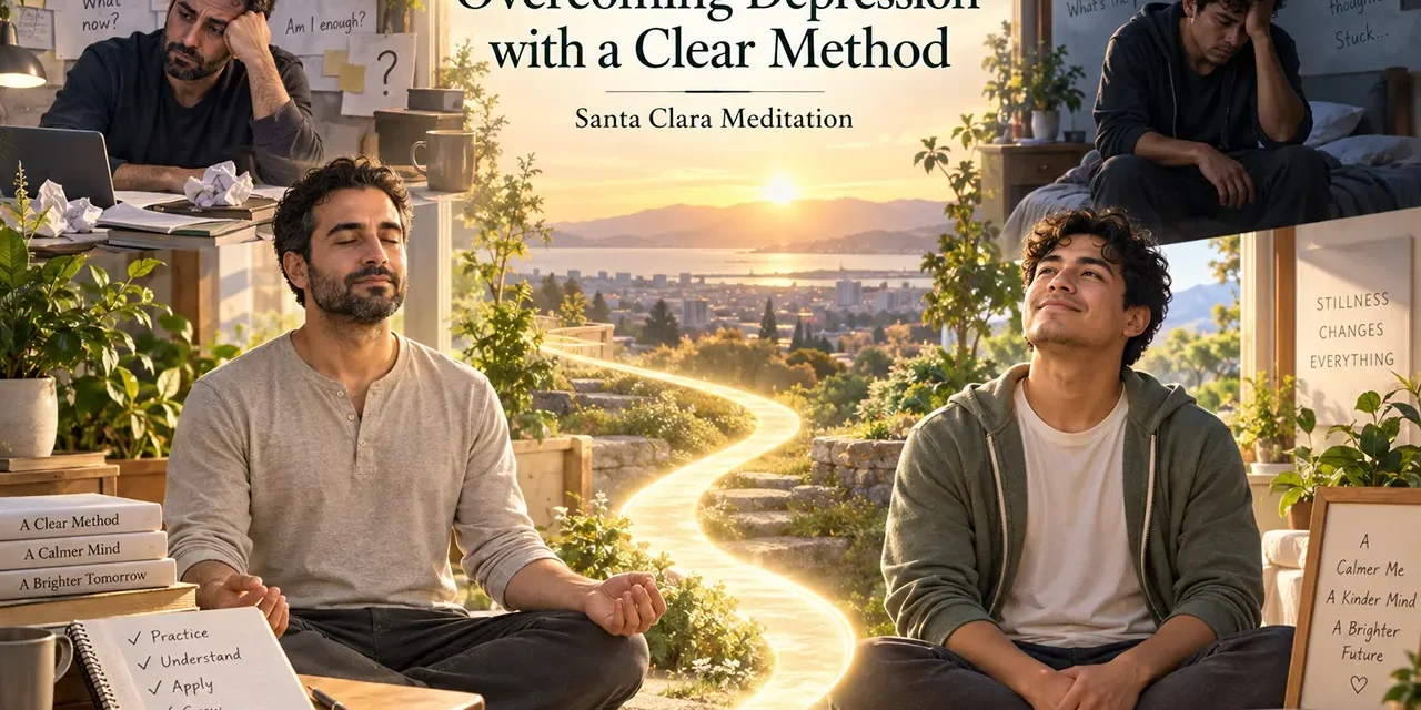 🌟 Finding Direction and Overcoming Depression with a Clear Method | Santa Clara Meditation