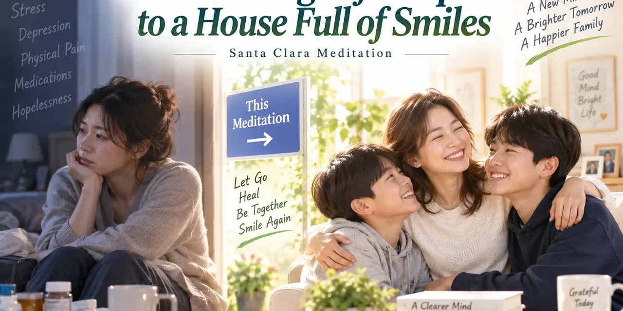 πͺ From the Edge of Despair to a House Full of Smiles | Santa Clara Meditation