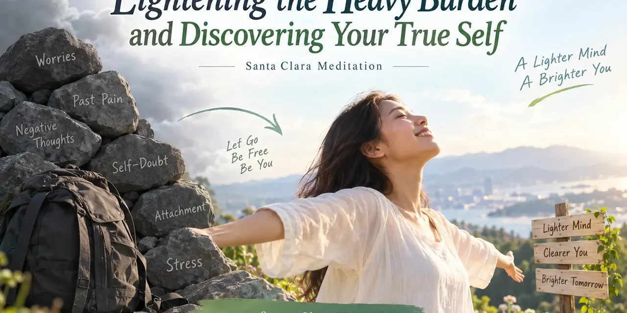 ð Lightening the Heavy Burden and Discovering Your True Self | Santa Clara Meditation