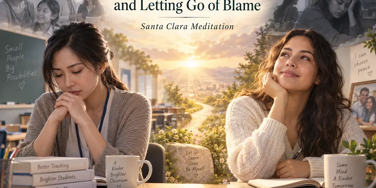 🏫 Reflecting on My True Self and Letting Go of Blame | Santa Clara Meditation