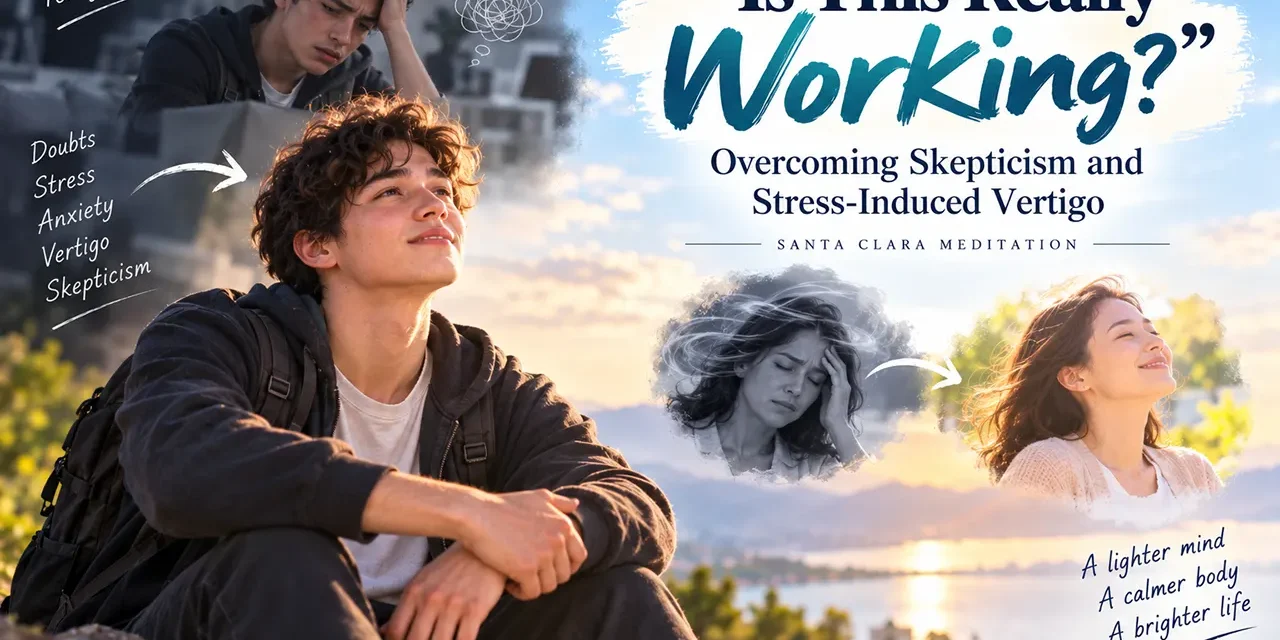 π “Is This Really Working?” Overcoming Skepticism and Stress-Induced Vertigo | Santa Clara Meditation