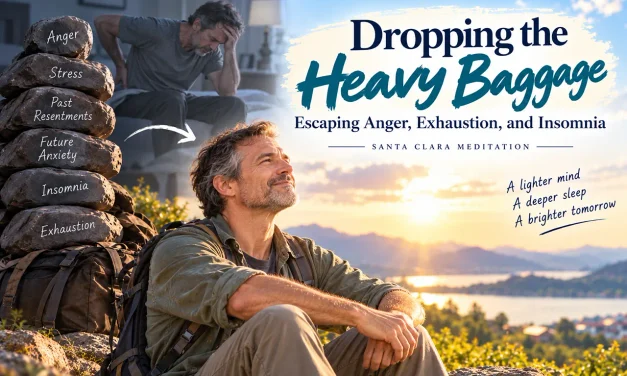 🛌 Dropping the Heavy Baggage: Escaping Anger, Exhaustion, and Insomnia | Santa Clara Meditation