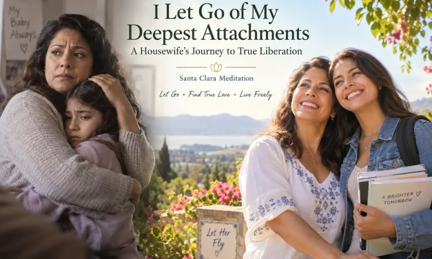 🕊️ “I Let Go of My Deepest Attachments” — A Housewife’s Journey to True Liberation | Santa Clara Meditation