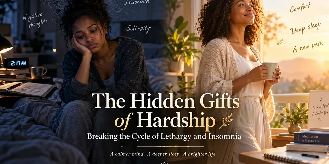 🌙 The Hidden Gifts of Hardship: Breaking the Cycle of Lethargy and Insomnia | Santa Clara Meditation