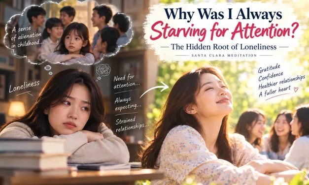 🔍 “Why Was I Always Starving for Attention?” The Hidden Root of Loneliness | Santa Clara Meditation